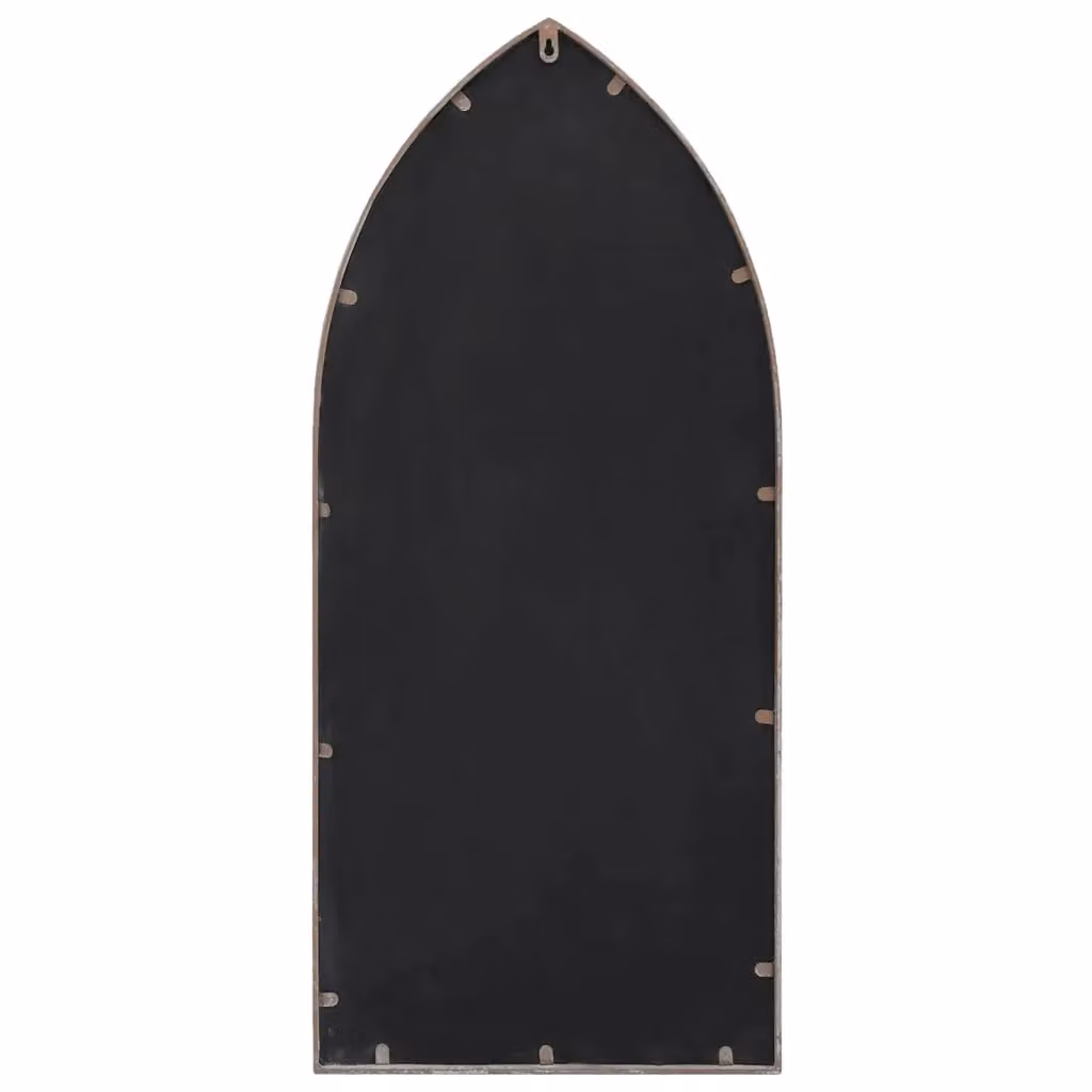 Berkfield Home Sand Mirror in Beige, Rectangular Metal Wall Mirror, W: 70 cm, H: 30 cm – 3