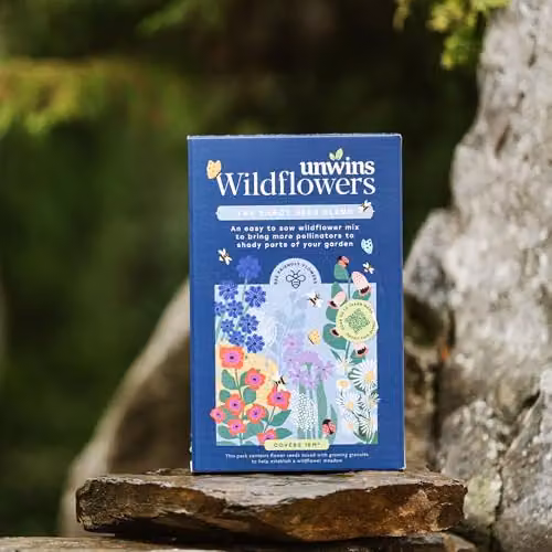 Unwins Shady Wildflower Seed Blend, 3.6kg – 3