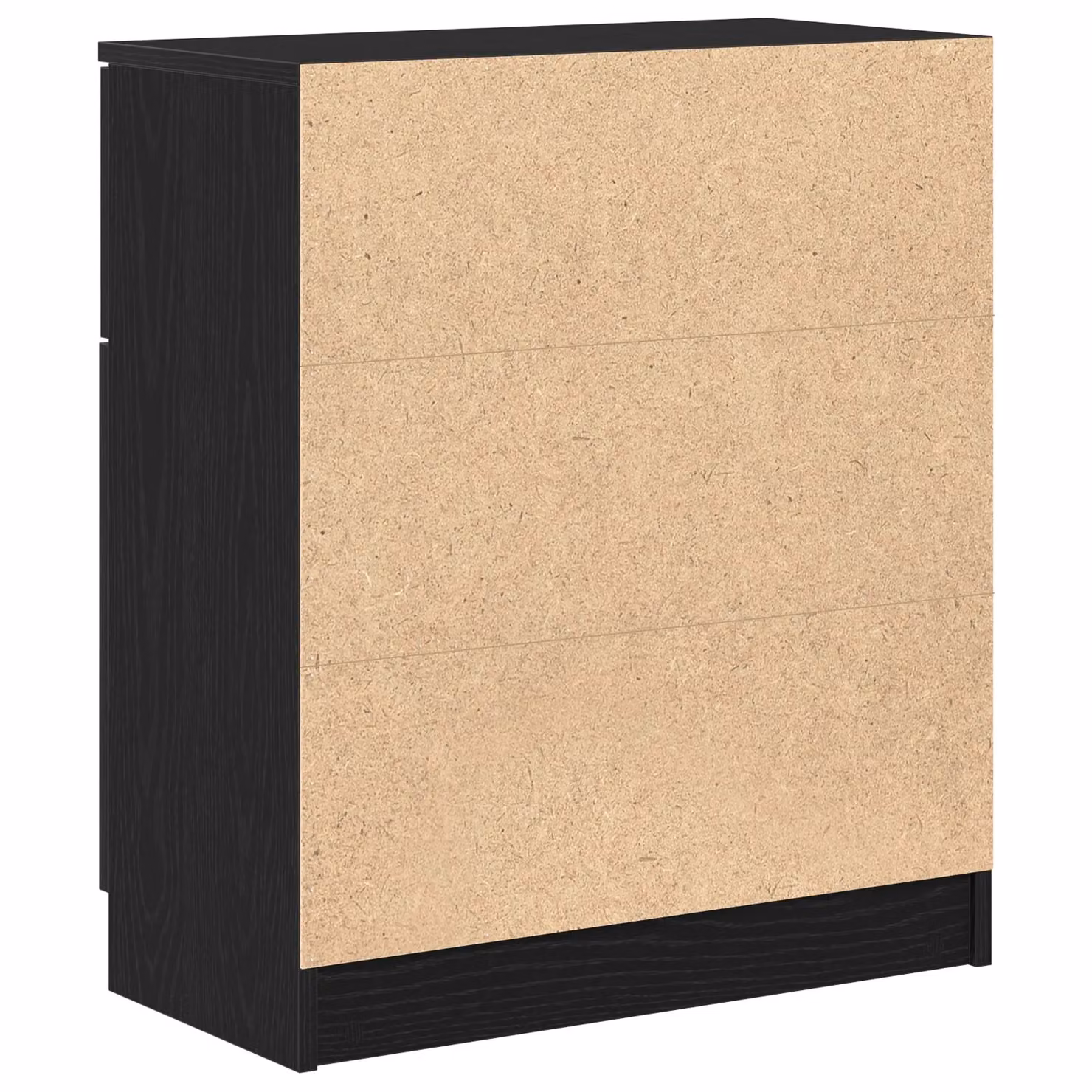 Berkfield Home Black Oak Sideboard, W/D/H: 60 x 30 x 70 cm – 4