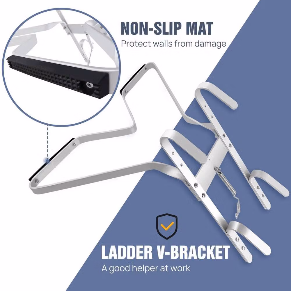 PAWNORA V-Shape Ladder Standoff Stabilizer in Silver – 2