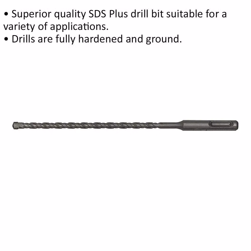 Loops SDS Plus Drill Bit, Grey and Multicolour, Diameter: 7 mm, Length: 210 mm – 2