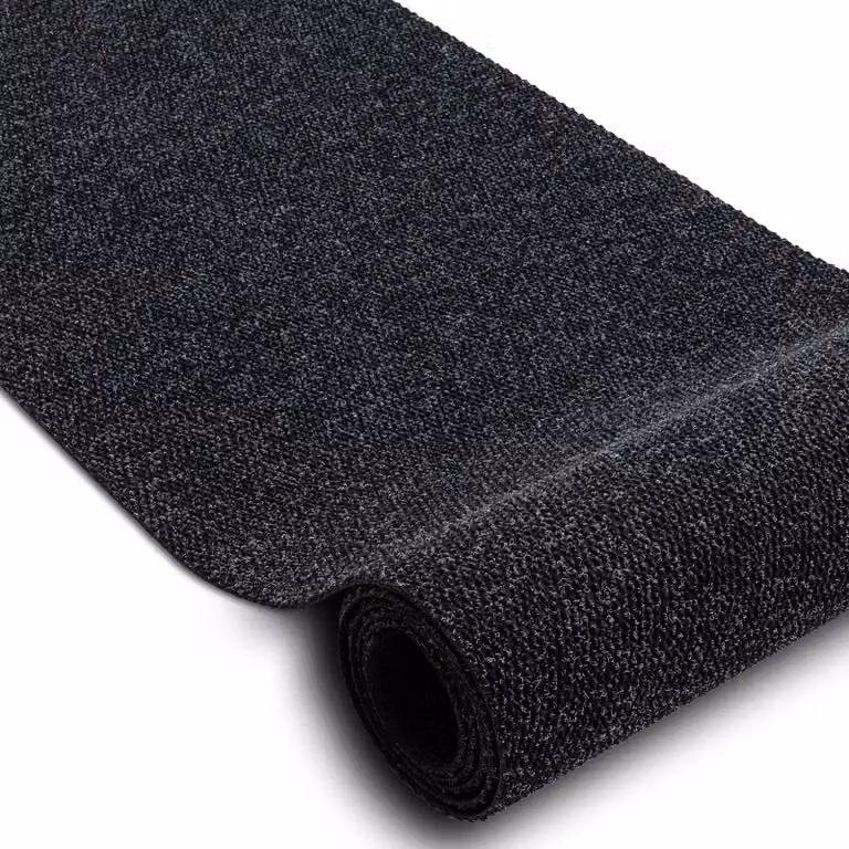 RugsX Non-Slip Rectangular Runner in Black, W/D: 200 x 410 cm