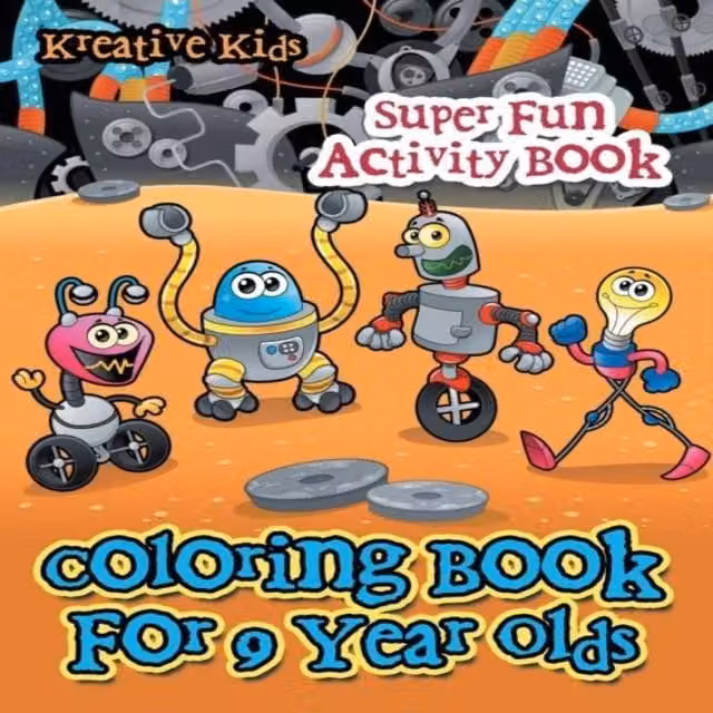 Kreative Kids Multicolour Childrens Coloring Book Paperback