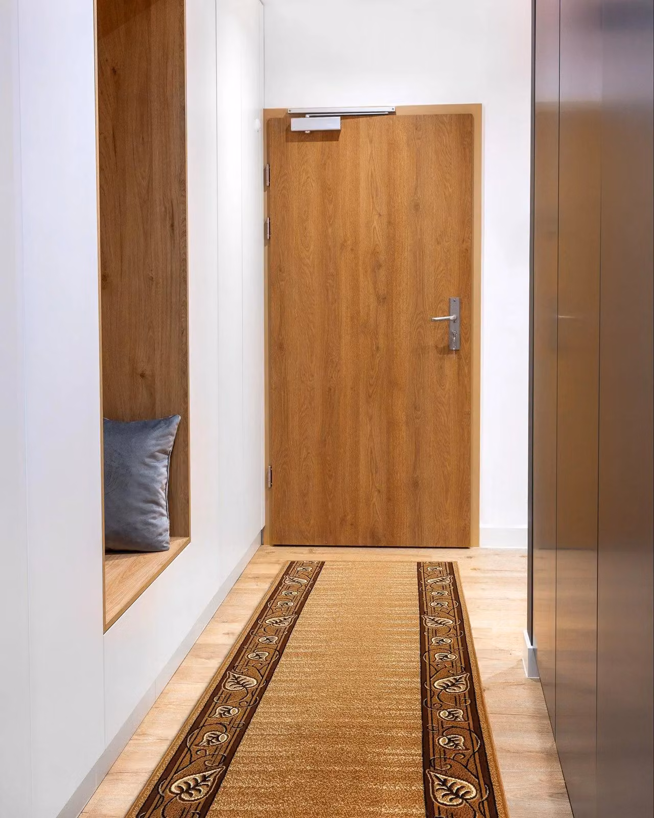 RugsX Bcf Feliks Runner in Gold, W/D: 140 x 330 cm – 4