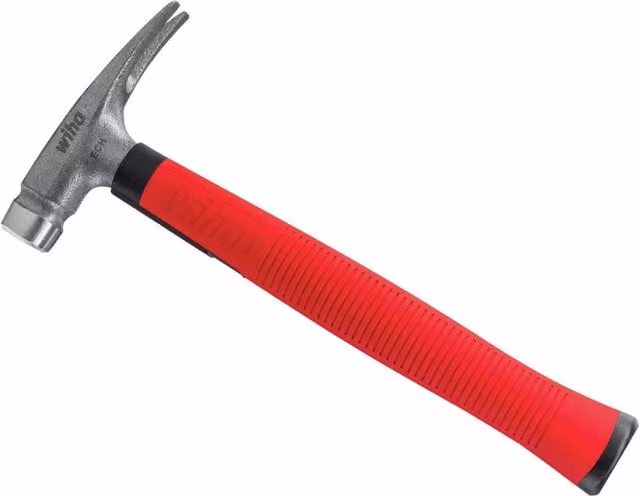 Wiha Claw Hammer, Red and Multicolour, 300g