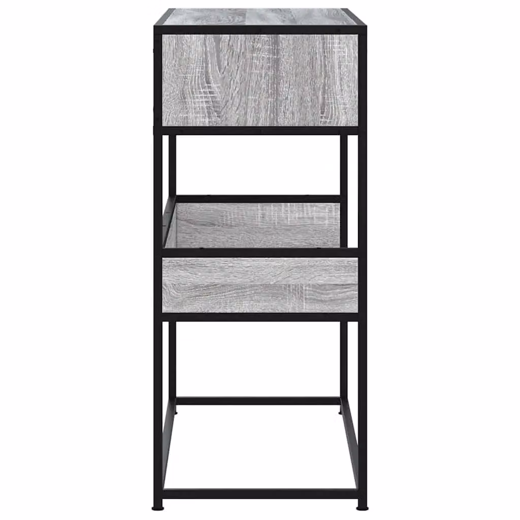 Berkfield Home Grey Sonoma Console Table, W/D/H: 90 x 35 x 80 cm – 4