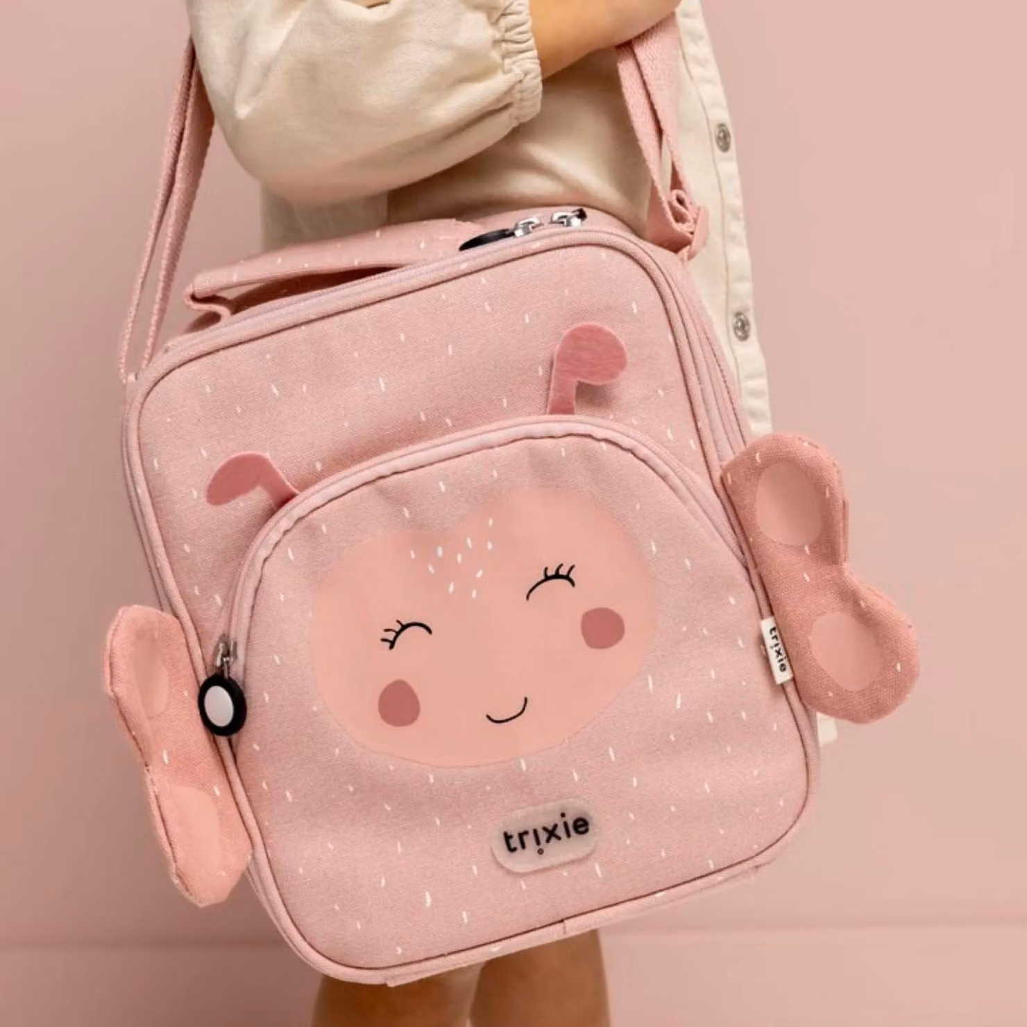 Trixie Mrs. Butterfly Insulated Lunch Bag in Pink – 2