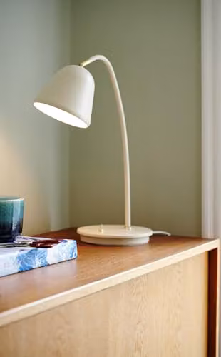 Nordlux Fleur Metal Table Lamp in Beige and Brown with E14 Socket – 2