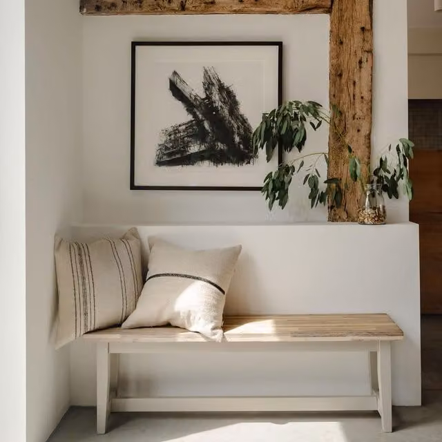 Florence Dining Table Bench in Truffle Acacia Wood