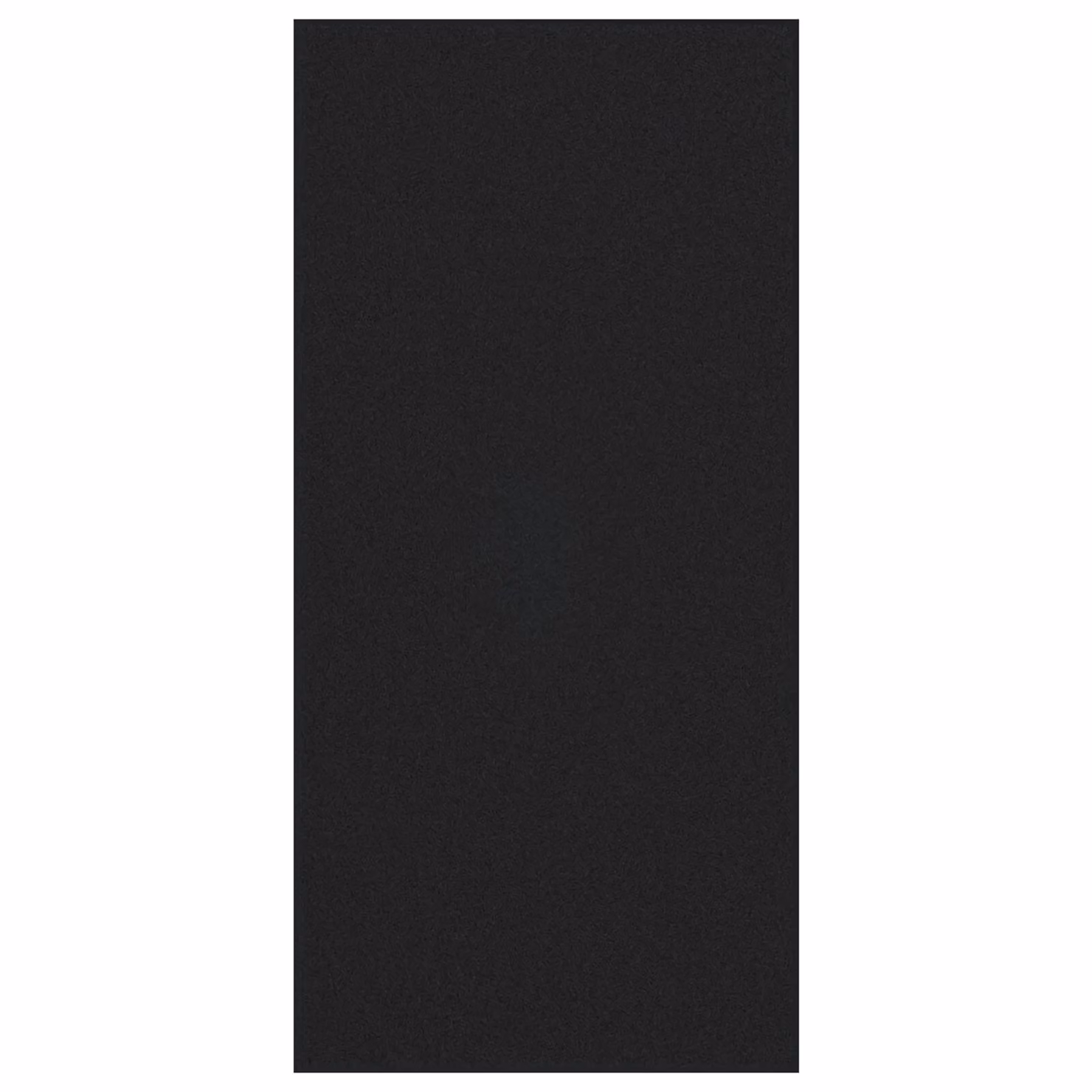 Berkfield Home Rectangular Door Mat, Black, W: 120 cm, D: 250 cm – 2