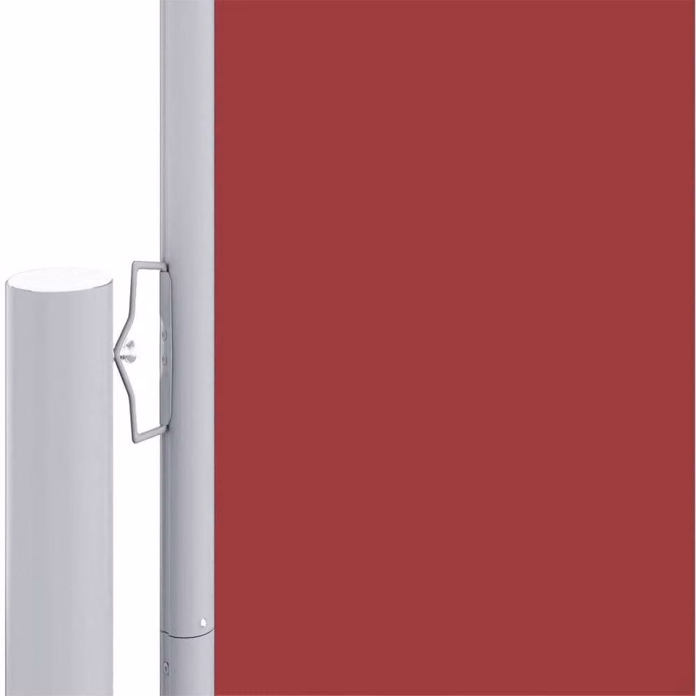 Berkfield Home Red Retractable Roller Side Awning, W/H: 1000 x 160 cm – 3