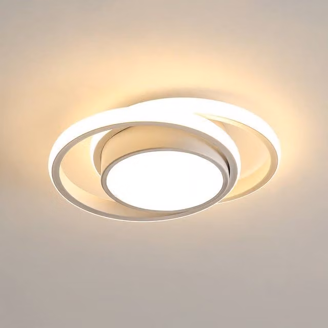 Pheashine Modern Round 32W LED Ceiling Light in White