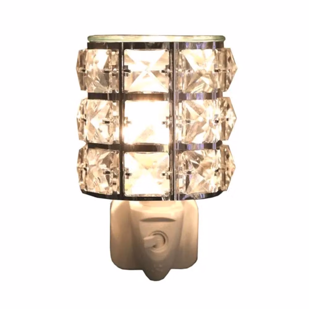 Aroma Accessories Clear Crystal Electric Plug In Wax Melter – 2