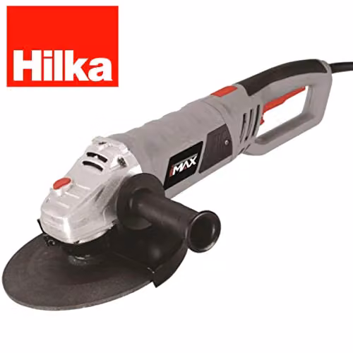 Hilka 230 mm Angle Grinder in Black and Grey – 4