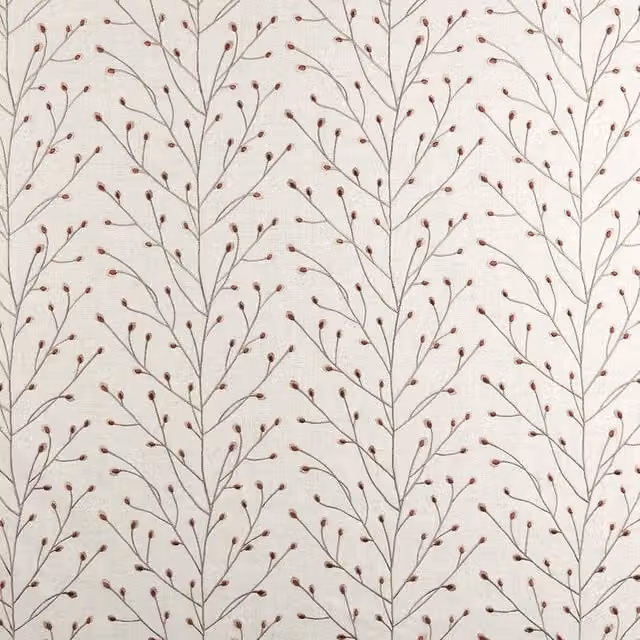 iLiv Whinfell Fabric in Wildrose, Beige, Red and White