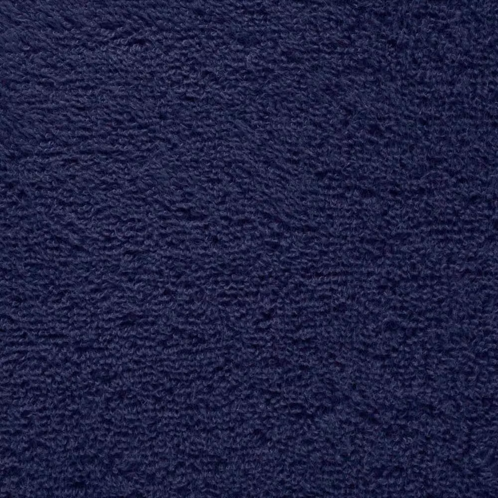 Berkfield Home SOLUND Premium Cotton Terry Towels, 2 Pack, Navy Blue, W: 100 cm, L: 200 cm, 600gsm – 5