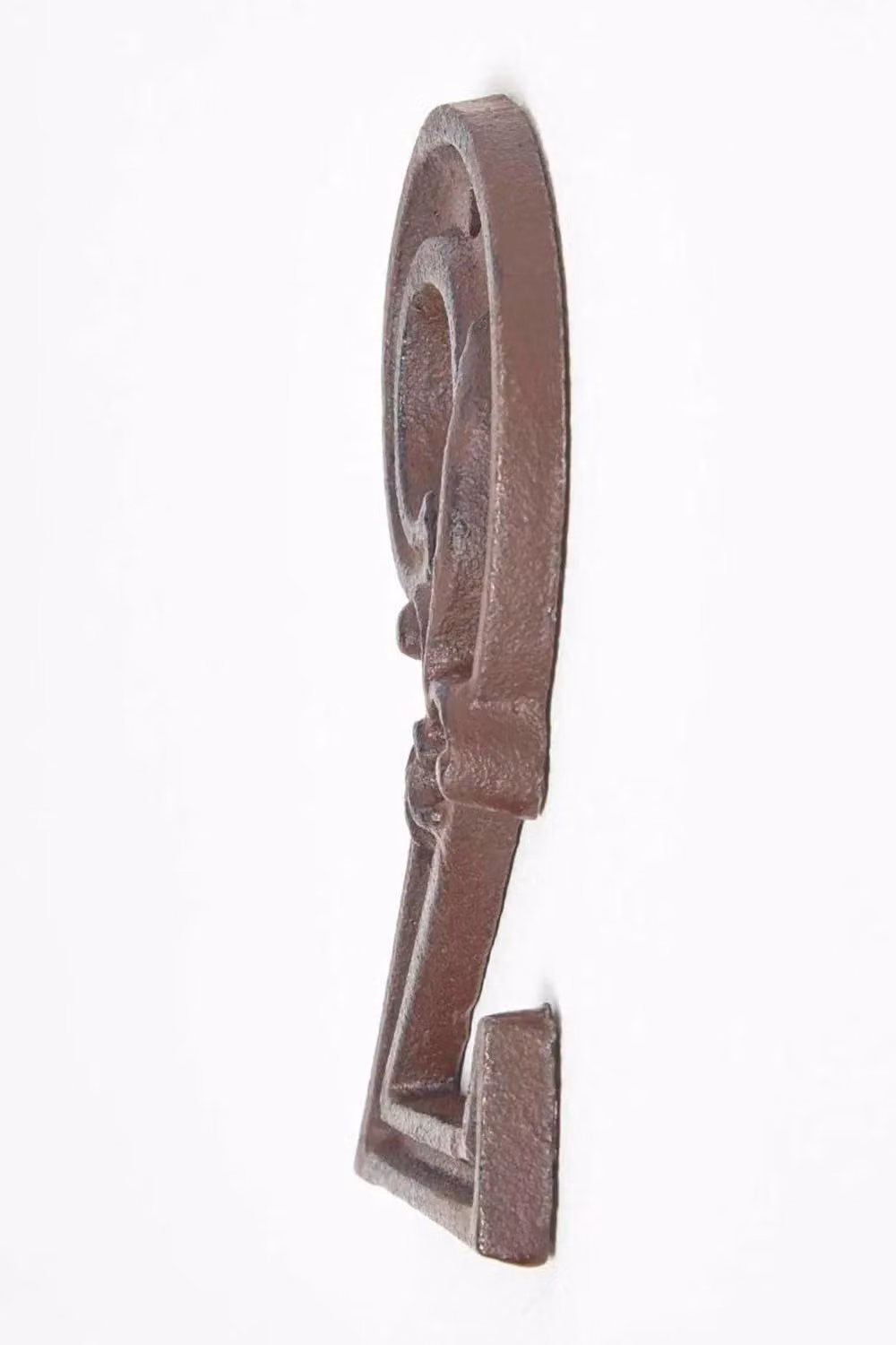 Homescapes Cast Iron House Number 2 in Antique Brown with Floral Fleur De Lis Design, H 11.8 x W 8 cm – 2