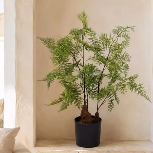 Botanik Premium Artificial Fern Grass in Green, H 60 cm x W 40 cm x D 40 cm – 2