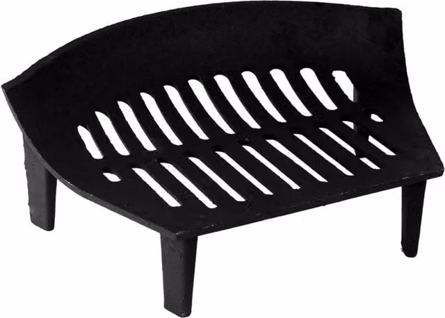Fire Vida Cast Iron Fire Grate, Black, W: 32 cm, D: 32 cm, H: 23 cm – 1