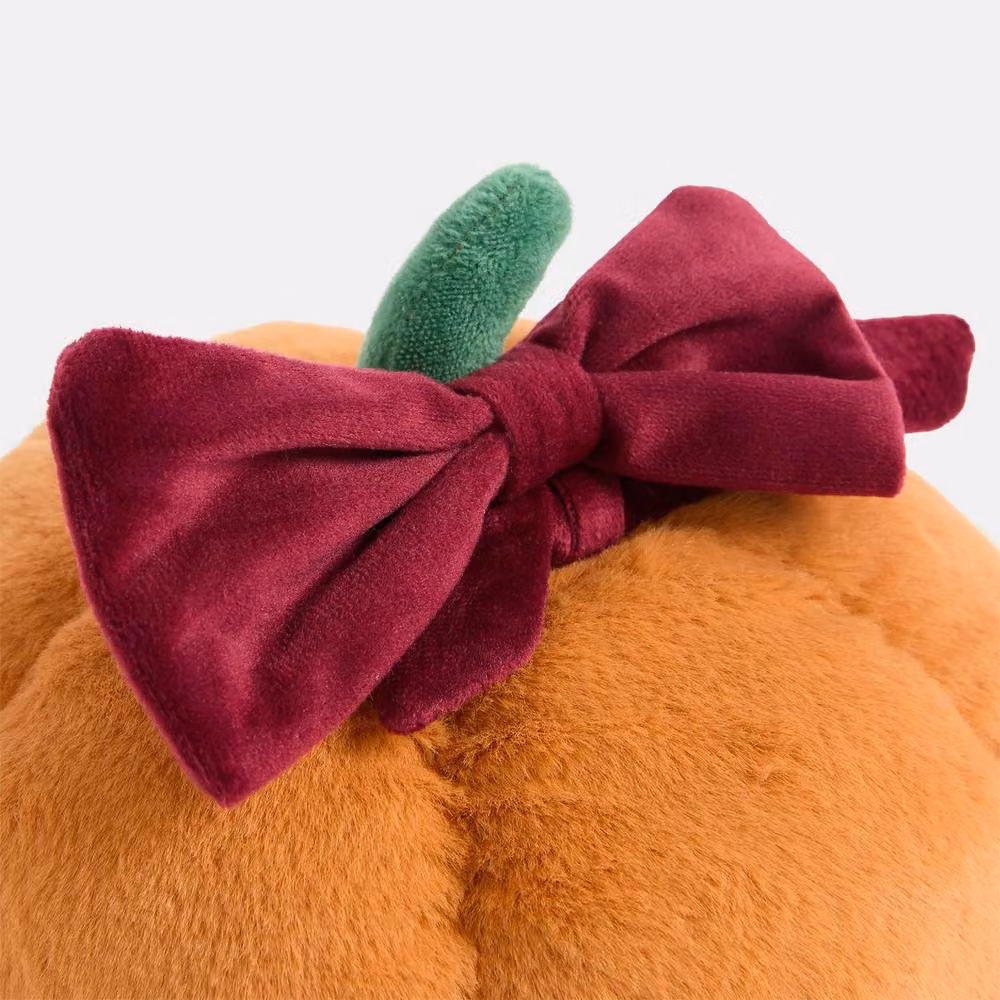 OHS Halloween Fleece Weighted Doorstop in Orange Pumpkin or Ghost Design – 3