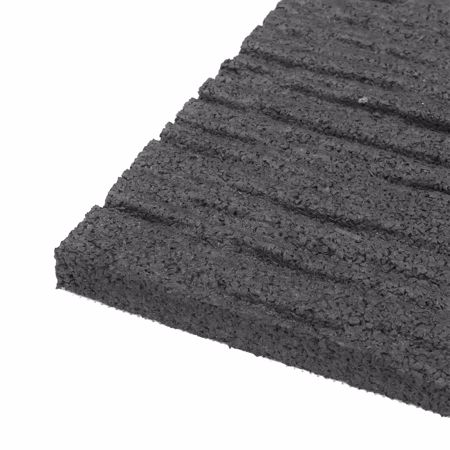 Nicoman Rubber Railroad Tie Garden Stepping Stones, Grey, W: 60 cm, D: 25 cm, Set of 4 – 3