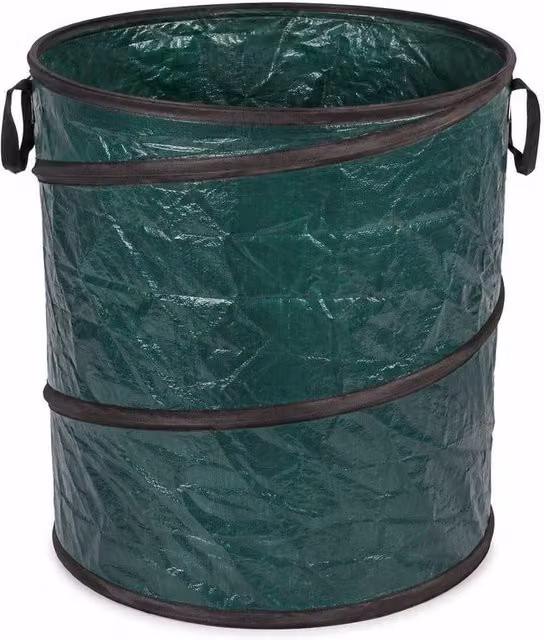 Havendro Heavy Duty Foldable Yard Waste Bag for Garden Leaf Cleaning and Storage, Green