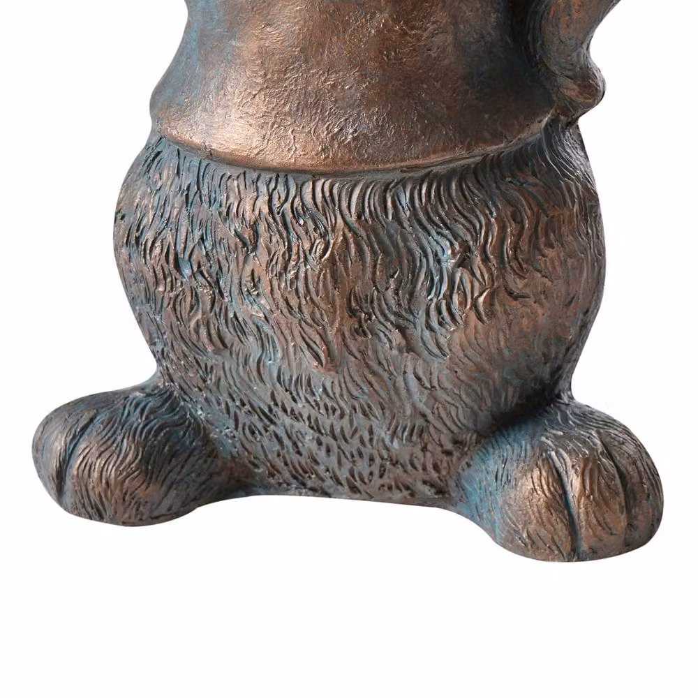 Wyld and Coco Brown Ceramic Rabbit Figurine, Height: 37 cm – 4