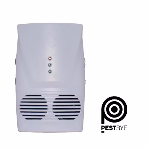 Pestbye Advanced Whole House Ultrasonic Mouse and Rat Repeller, Set of 2, Silver and White – 2