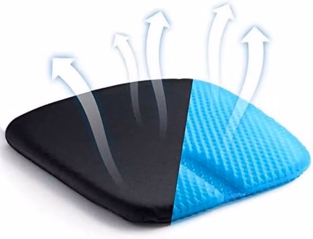 Kelvenix Blue Gel Foam Seat Cushion for Lower Back Pain Relief, W: 100 cm, L: 190 cm – 1
