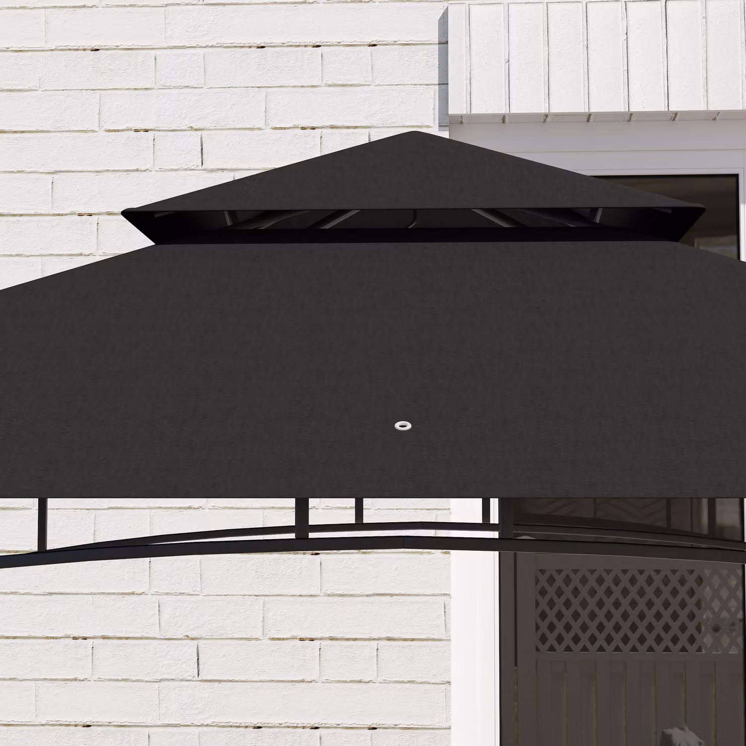 Outsunny BBQ Grill Gazebo with Shelving, Grey – 5