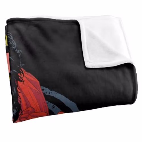 LOGOVISION Beetlejuice Lets Be Strange And Unusual Super Soft Silky Touch Throw Blanket, W/D/H: 152 x 127 cm, Multicolour – 2