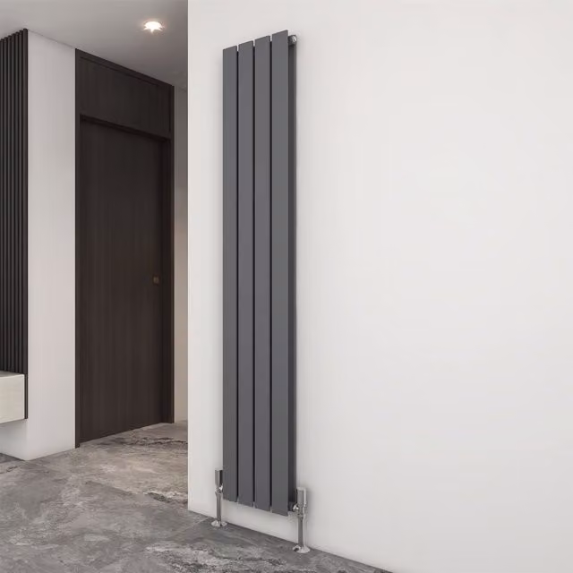 MCC Direct Designer Flat Panel Double Radiator in Anthracite Grey, H: 1800 mm, W: 272 mm – 1