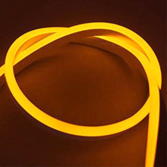 ENER-J LED Neon Flex Light Strip Kit, 3m Warm White 3000K, with UK Plug 12V Power Supply, Diameter: 25 cm, Height: 19 cm