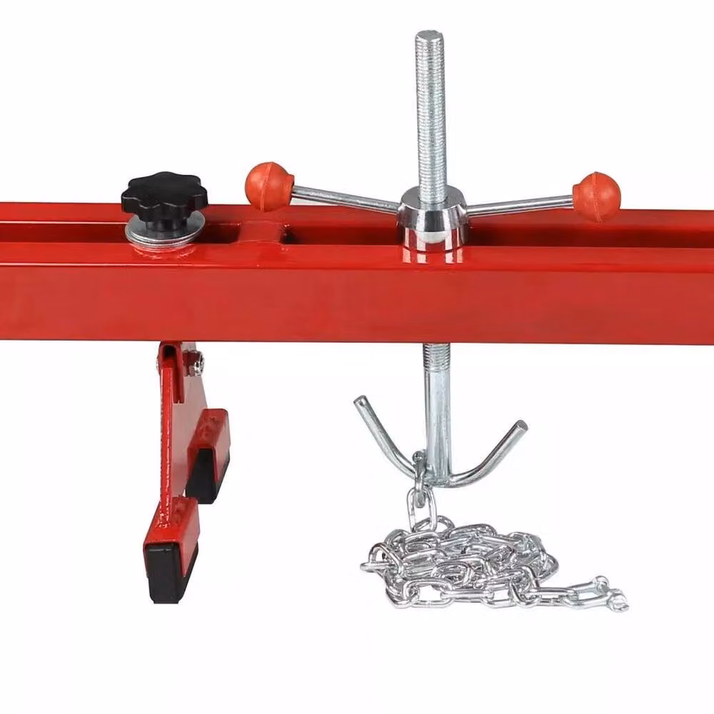 NESTLUNE Heavy Duty Engine Support Beam and Gearbox Bar in Red – 3