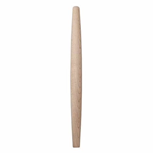 KitchenAid Maple Wood Tapered Rolling Pin in Brown and Multicolour – 1