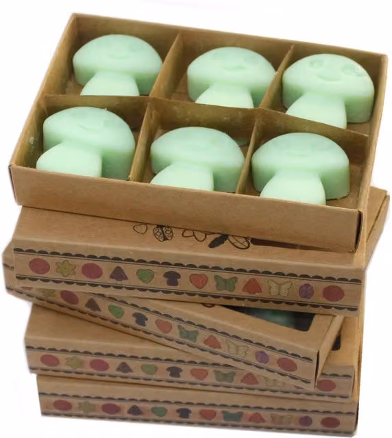 KDMD Liquorice Wax Melts, Box of 6, Green – 2