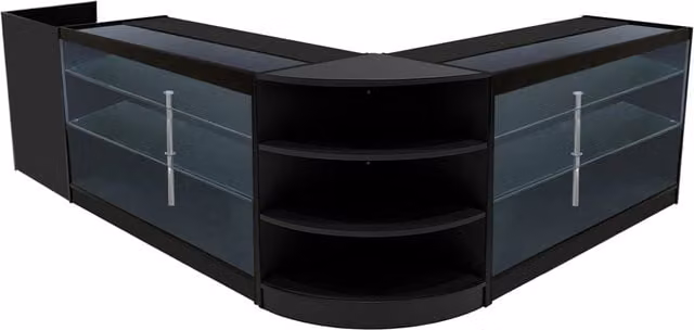 Monstershop Astro LED Shop Counter Set LM60, TB60 and 2 x K1500 in Black – 1