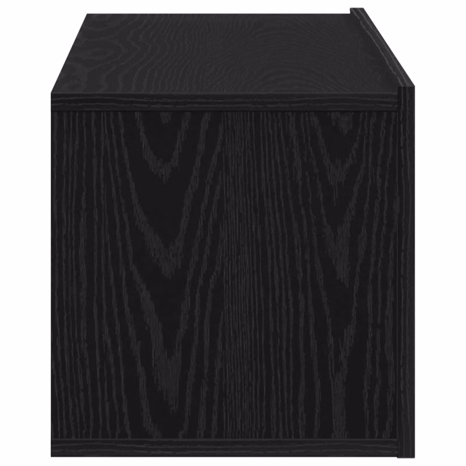 Berkfield Home Black Modern Wall-Mounted TV Cabinet W/D/H: 100 x 30 x 30 cm – 4