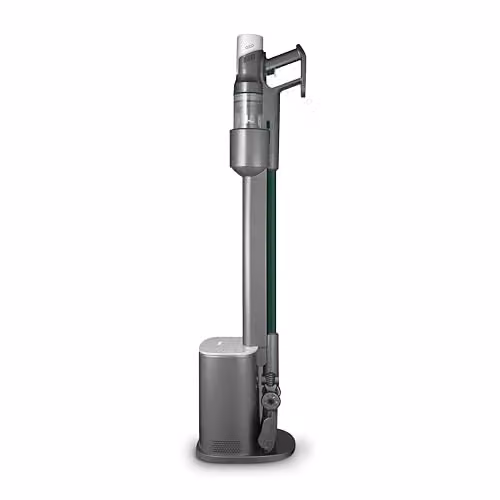 Tower T527102 VL220 Cyclone Dust Master Vacuum Station with EVO Anti-Tangle Floor Head, HEPA Filter, Handheld Function, Cordless BLDC Brushless Motor, 2L Docking Dust Station, Titanium & Black – 1