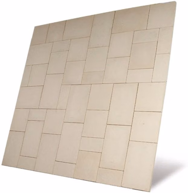 Bowland Stone Baroque Limestone Paving Kit in Yellow and Beige, 5.76 m2