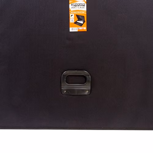 Daler-Rowney Graduate Art Case, Black, W: 59.4 cm x H: 84.1 cm x D: 23.4 cm – 2