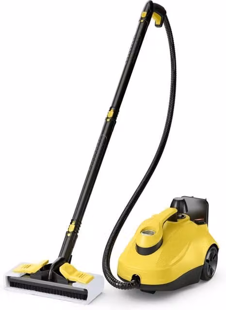 Costway Handheld Steam Cleaner with 1.8L Water Tank, 2000W, Yellow