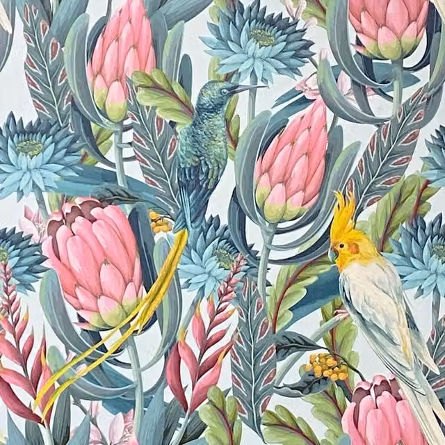 Arthouse Escape Rainforest Botanical Wallpaper in Green and Multicolour