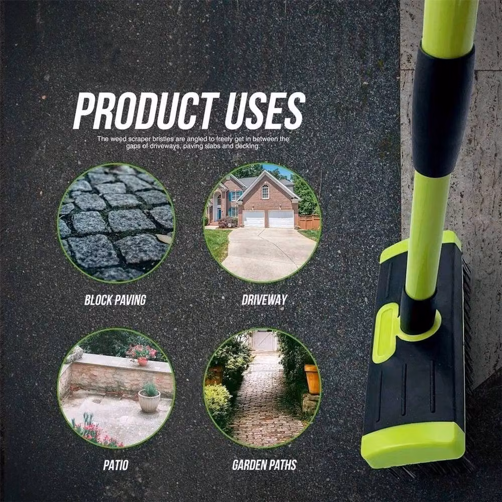 Spetlek 3-in-1 Green Cleaning and Weeding Brush for Garden and Patio, W/D/H: 100 x 15 cm – 2