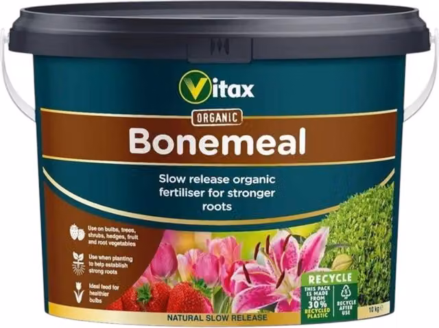 Vitax Organic Slow Release Bonemeal, 10 kg