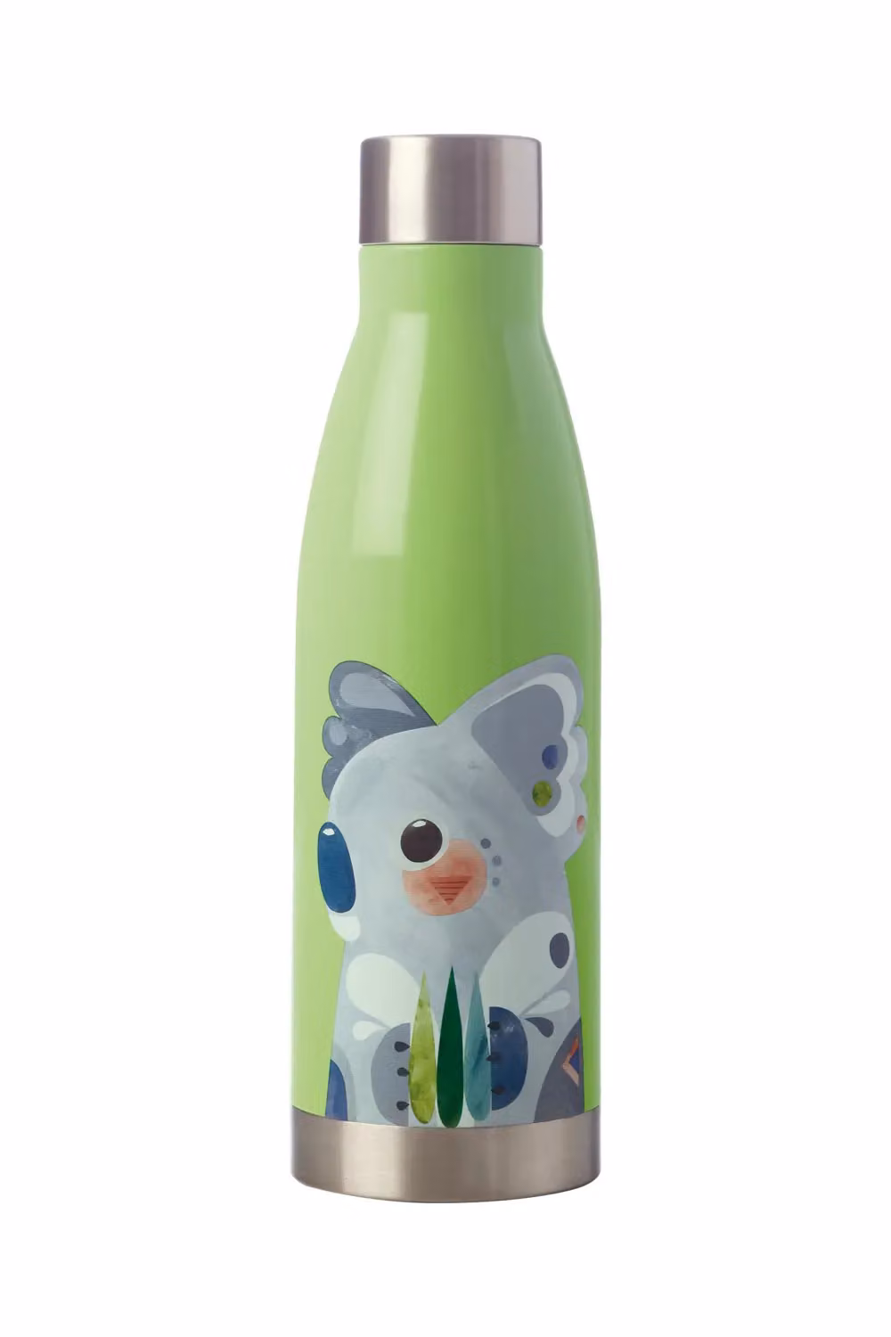 Maxwell & Williams Pete Cromer Koala Double Walled Insulated Bottle, 500ml, Green – 2