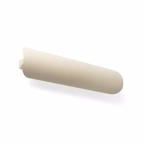 Netlighting Novo 50cm Flush Wall Lamp in Beige with 2700K Warm White Light