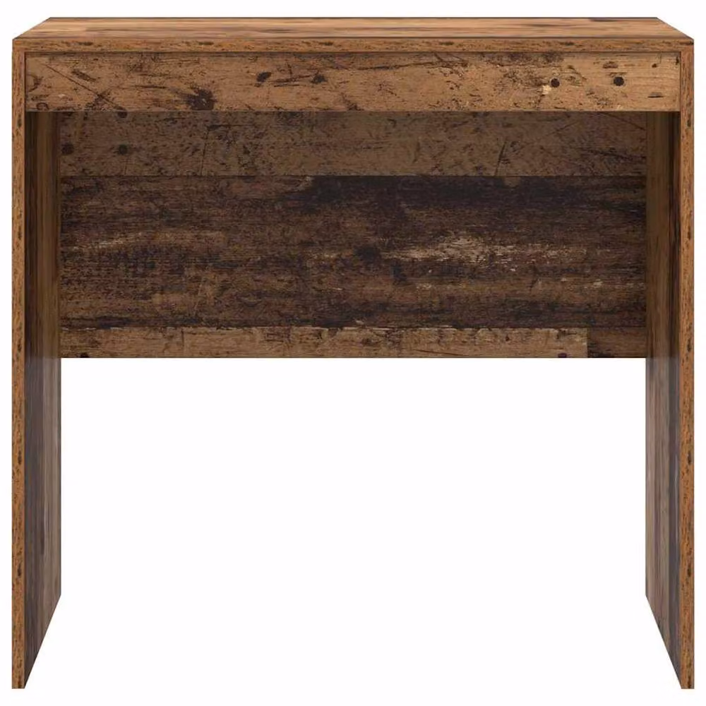 Berkfield Home Classic Writing Desk in Brown, Engineered Wood, W/D/H: 80 x 50 x 76 cm – 4