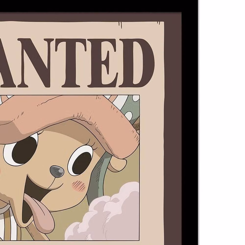 One Piece Tony Tony Chopper Framed Paper Poster in Brown – 2