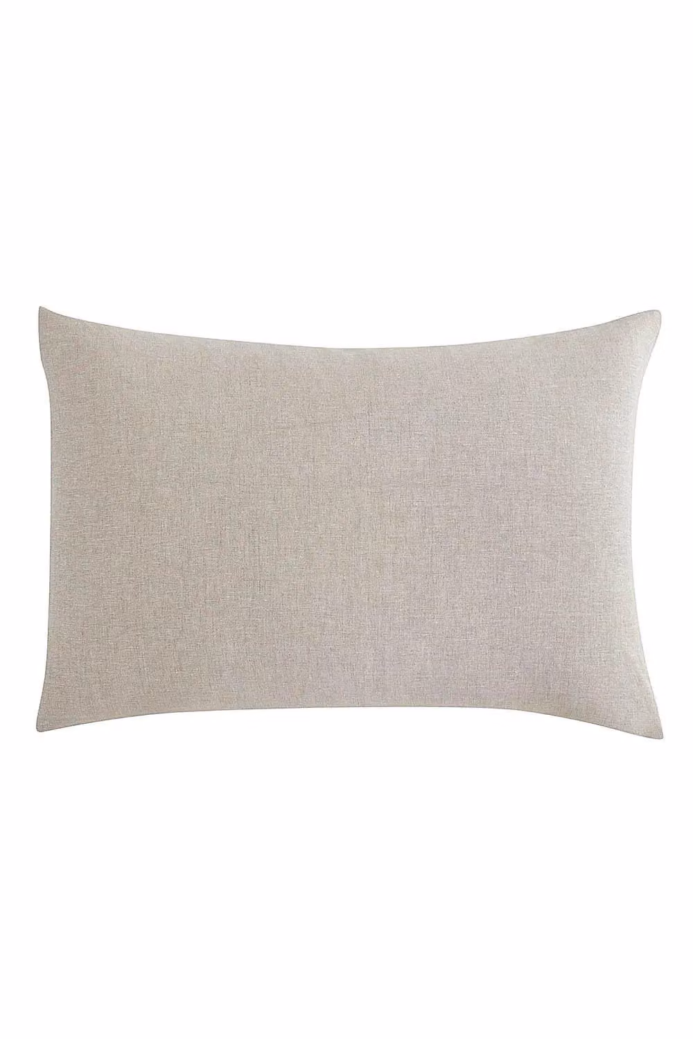 Lazy Linen Pure Washed Linen Pillowcase Pair in Beige – 2